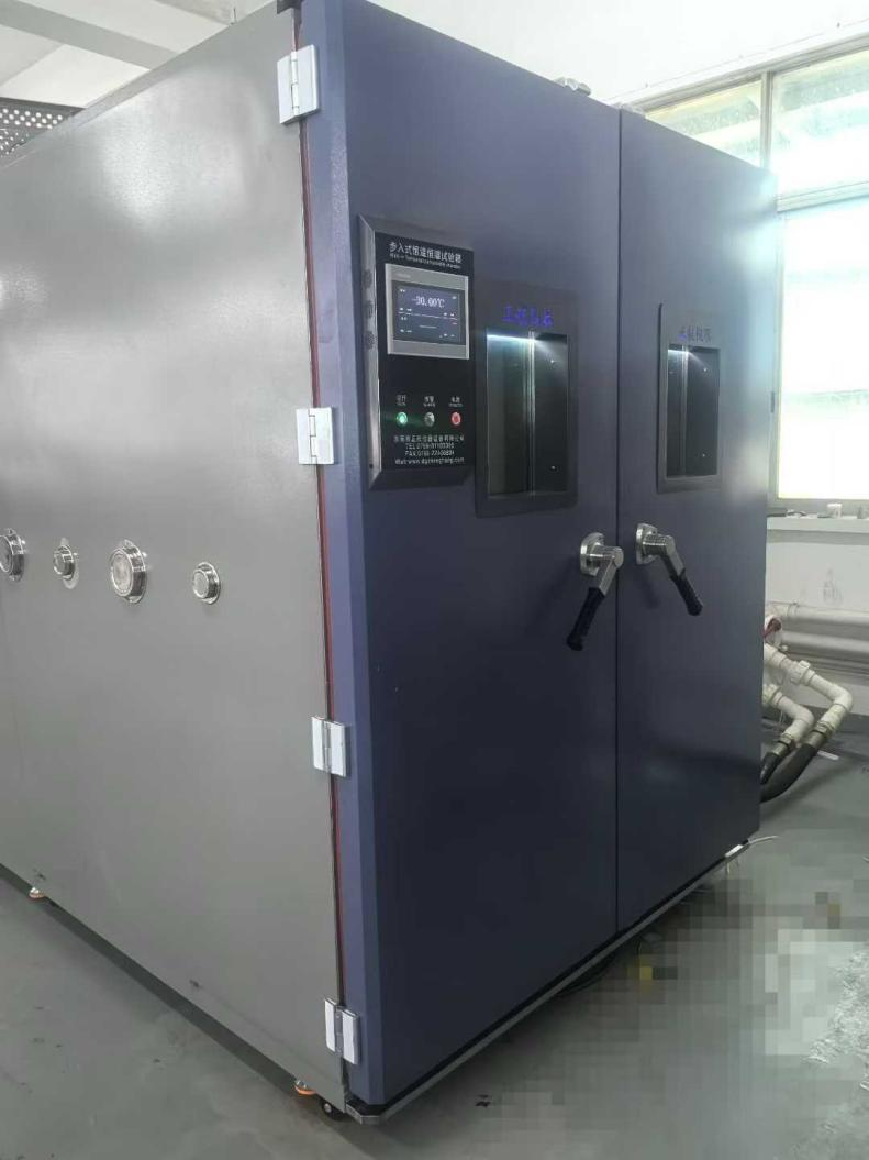 5.2m3步入式恒溫恒濕箱，送貨深圳做驅(qū)動(dòng)電機(jī)客戶(hù)公司
